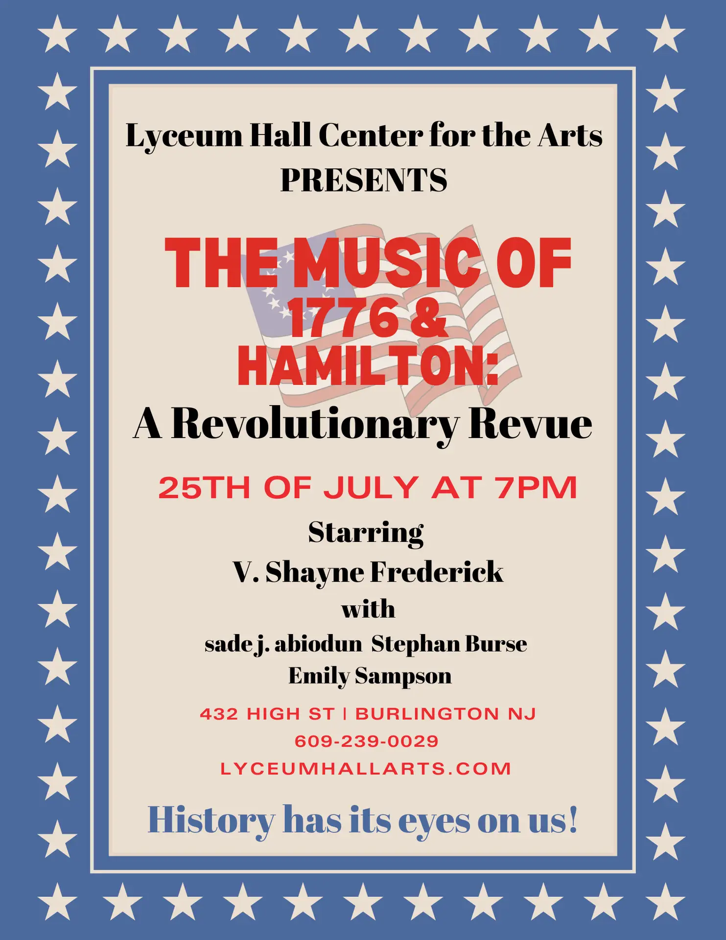 The Music of 1776 & Hamilton: A Revolutionary Revue