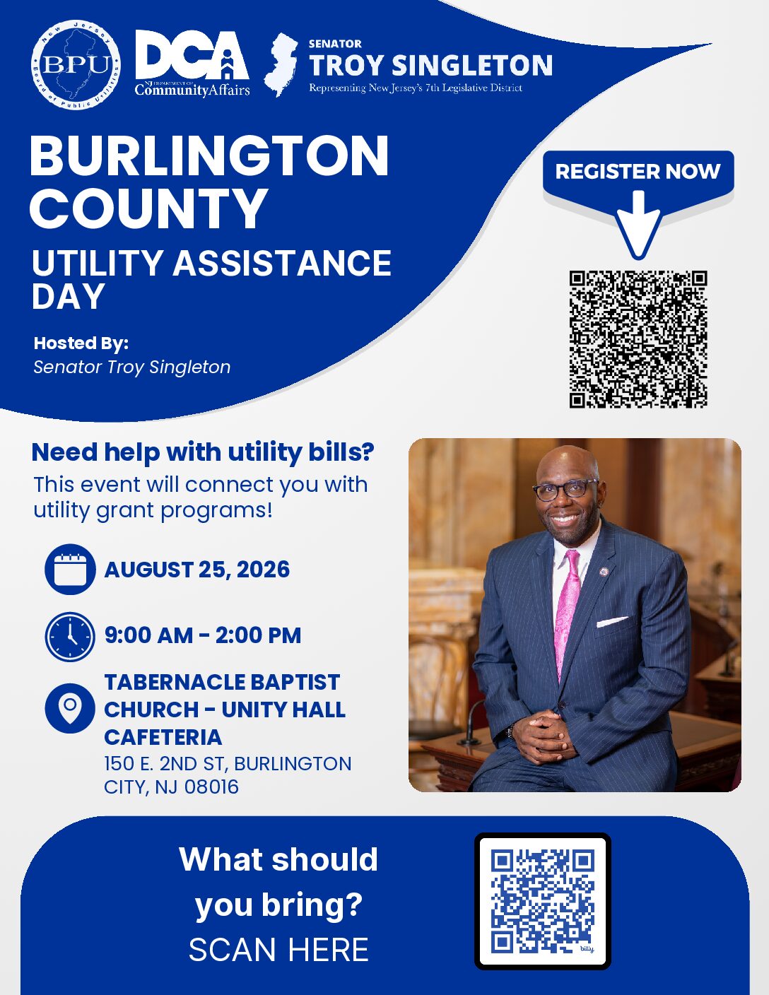 Burlington County Utility Assistance Day